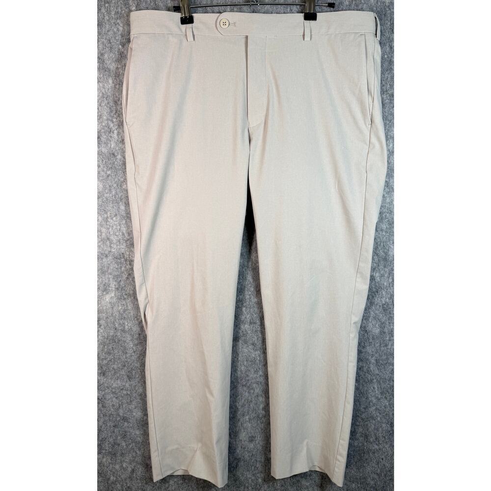 Peter Millar Pants Mens Surge Performance Trousers Tan/Oat (36x27) *HEMMED